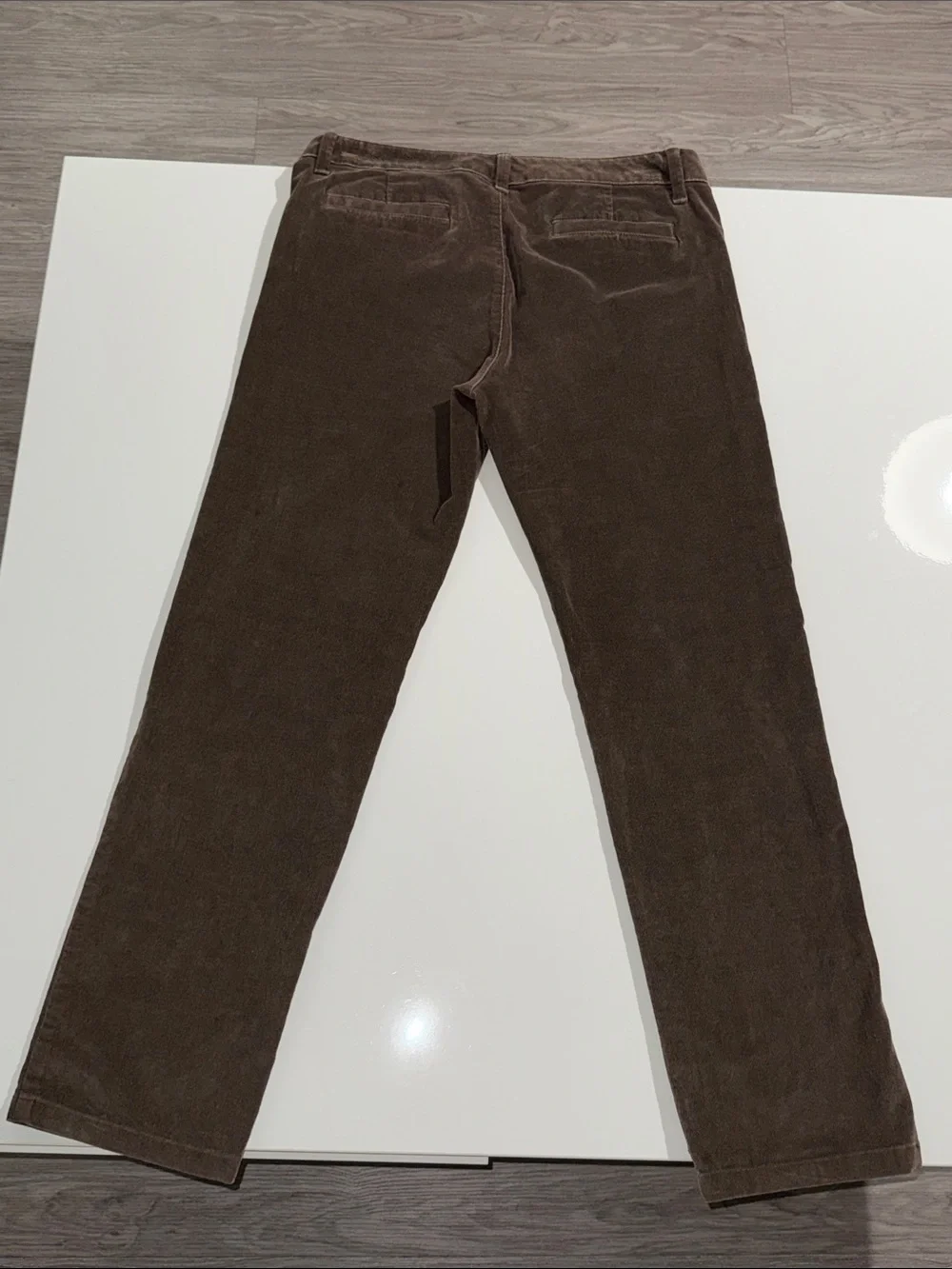 Banana Republic Men's Dark Brown Corduroy Trousers Size 30